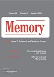 New Insights in Trauma and Memory
 A Special Issue of the Journal Memory,
