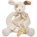 Bunnies By The Bay Best Friend Skipit Puppy Silly Buddy, Tan with Pacifier Holder
