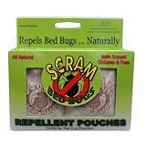 All Natural Bed Bug Travel Pouches (bedbug repellent and protector)