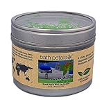 Bath Petals Naturals - Greek Honey Mint Soy Travel Candle 3 oz. 22 hr. (85 g) by 