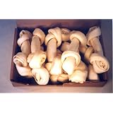 10 pcs of 8-9 White Rawhide Knotted Bone