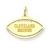 14K Cleveland Browns Large Cut-Out Team Name Football