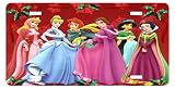 Disney Princess License Plate Sign 6'' x 12'' New Quality Aluminum