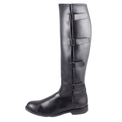 all black polo boots