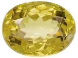 1.75CT MIN 8X6MM OV GOLDEN ZIRCON FROM TANZANIA