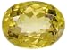 1.75CT MIN 8X6MM OV GOLDEN ZIRCON FROM TANZANIA