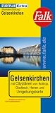 Falk Stadtplan Extra Standardfaltung Gelsenkirchen