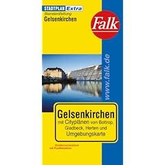 Falk Stadtplan Extra Standardfaltung Gelsenkirchen