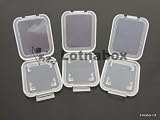 SD Clear Memory Card Case x 3