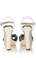 Print Platform Sandal
