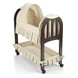 Eddie Bauer Musical Rocking Bassinet Cherry