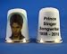 Porcelain China Collectable Thimble - Prince Singer Songwriter 2016 -- Free Gift Box