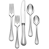 Vera Wang Wedgwood Stainless Grosgrain Five-Piece Place Setting