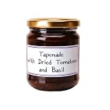 6 jars of L'Epicurien French Tapenade or Chutney of Sun Dried Tomatoes and Basil 7.4 Oz Jar ~ save on shipping too!