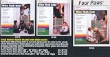 Four Paws Wood Frame Wire Mesh Pressure Gate (44'' extra tall gate - 44Hx29x50'')
