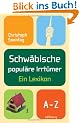 Schw�bische popul�re Irrt�mer: Ein Lexikon