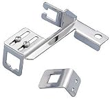 Mr. Gasket 6039 Steel Throttle Cable Bracket - Chrome Plated