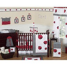 JoJo Designs Little Ladybug 9 pc crib set