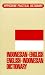 Book Indonesian-English English-Indonesian Dictionary (Hippocrene Practical Dictionary)