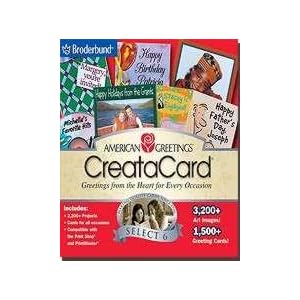 American Greetings CreataCard Select 6 by Broderbund