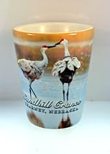Crane Shot Glass