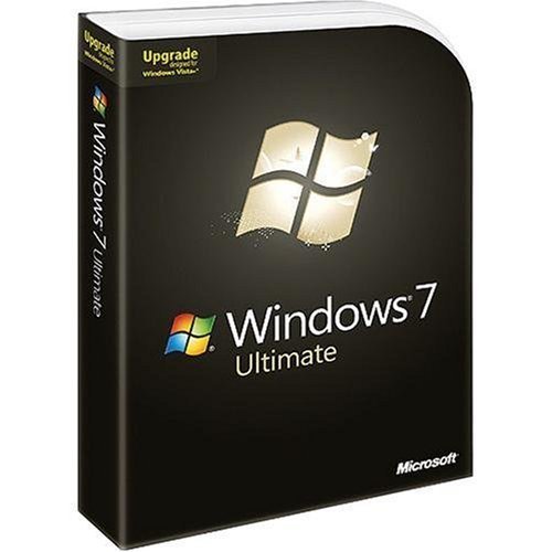 Microsoft Windows 7 Ultimate 64-bit Upgrade on DVD Student Version