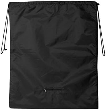 Valubag by Sportsman Nylon Laundry Bag. VB0091 - One Size - Black