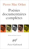 Po�sies documentaires compl�tes