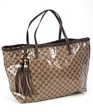 GUCCI (グッチ) トートバッグ ベージュ ココア 218499 FZI3G 9776の画像