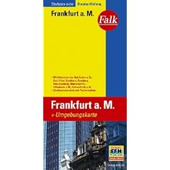 Falk Stadtplan Extra Standardfaltung Frankfurt a. M. / Offenbach