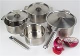 Review Cristel  / Professional 4 Piece Saucepan Set