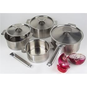 Professional 4 Piece Saucepan Set