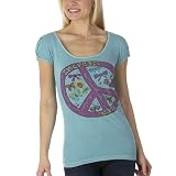 Increase Peace Vintage Tee - Blue