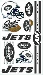 New York Jets Temporary Tattoos - SET OF 6 - Sports Merchandise
