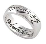 Sterling Silver Hollywood Inspired Precious Engraved Ring