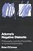 Book Adorno's Negative Dialectic: Philosophy and the Possibility of Critical Rationality (Studies in Contemporary German Social Thought)