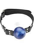 Spartacus Black And Blue Gag Large Blue Ball-D Ring