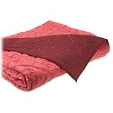 DKNYSolidPuckeredStitchFull/QueenQuilt,TigerLily