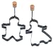 Norpro Nonstick Boy & Girl Pancake/Egg Rings, Set of 2