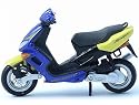 Die-cast Model Peugeot Speedfight (1:18 scale in Blue and Yellow)