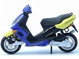 Review Maisto  / Die-cast Model Peugeot Speedfight (1:18 scale in Blue and Yellow)