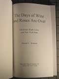 The Days of Wine and Roses Are Over