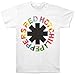 Red Hot Chili Peppers Men's Overdye T-shirt Medium White