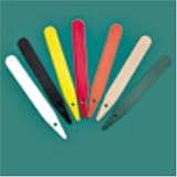 25cm(10) Labels x10 White