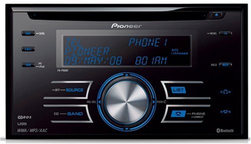 Pioneer FH-P80BT Double-Din Bluetooth Tuner with USB-in and iPod Direct Control
