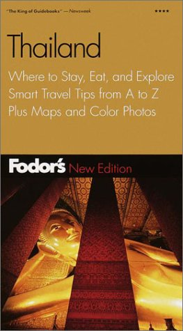 City Travel Guides Discounted  Books : Thailand (Fodor's Guides)