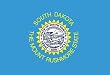 Valley Forge Nylon South Dakota State Flag, measures 3-Foot x 5-Foot