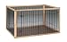 Iris 301527  MS-126D Wood & Wire Pen with Plastic Floor Tray 46 x 25
