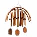 Woodstock Bamboo Rattan U-Frame Windchime