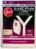 Hoover #4010801Y 2PK Hoover 3M HEPA Bag